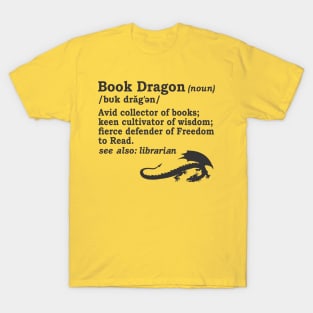 Book Dragon Definition T-Shirt